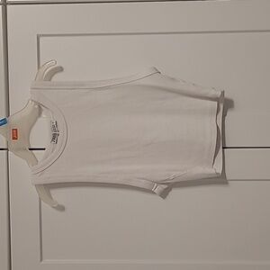 Zara white tank top